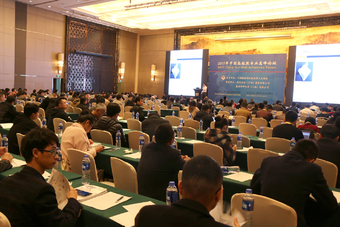 2017热熔胶高峰论坛在常州盛大召开